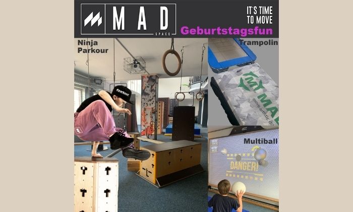 Kinder im Parkour © MAD SPACE